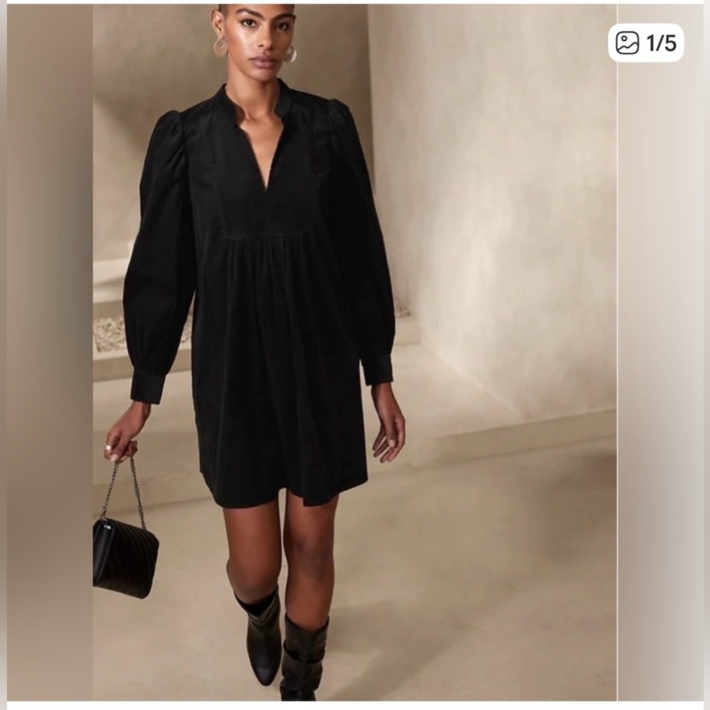 BANANA REPUBLIC SOLARI CORDUROY DRESS